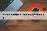 模拟黑客网址是什么（模拟黑客网址是什么意思）