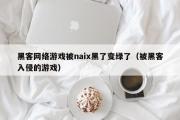 黑客网络游戏被naix黑了变绿了（被黑客入侵的游戏）